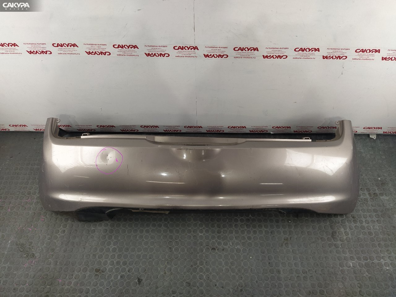 Бампер задний Nissan March AK12 CR12DE: купить в Сакура Красноярск.