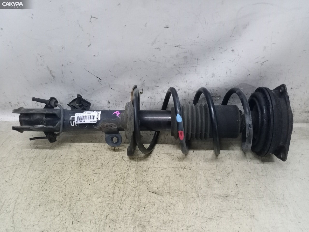Стойка подвески передняя левая Nissan March AK12 CR12DE: купить в Сакура Красноярск.