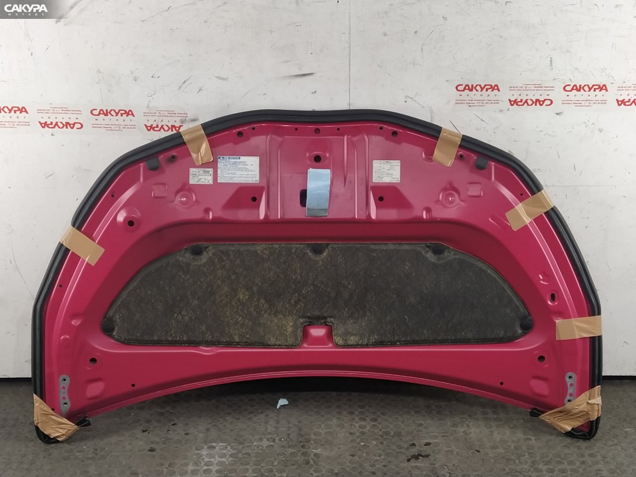 Капот Toyota Vitz NSP130 1NR-FE: купить в Сакура Красноярск.
