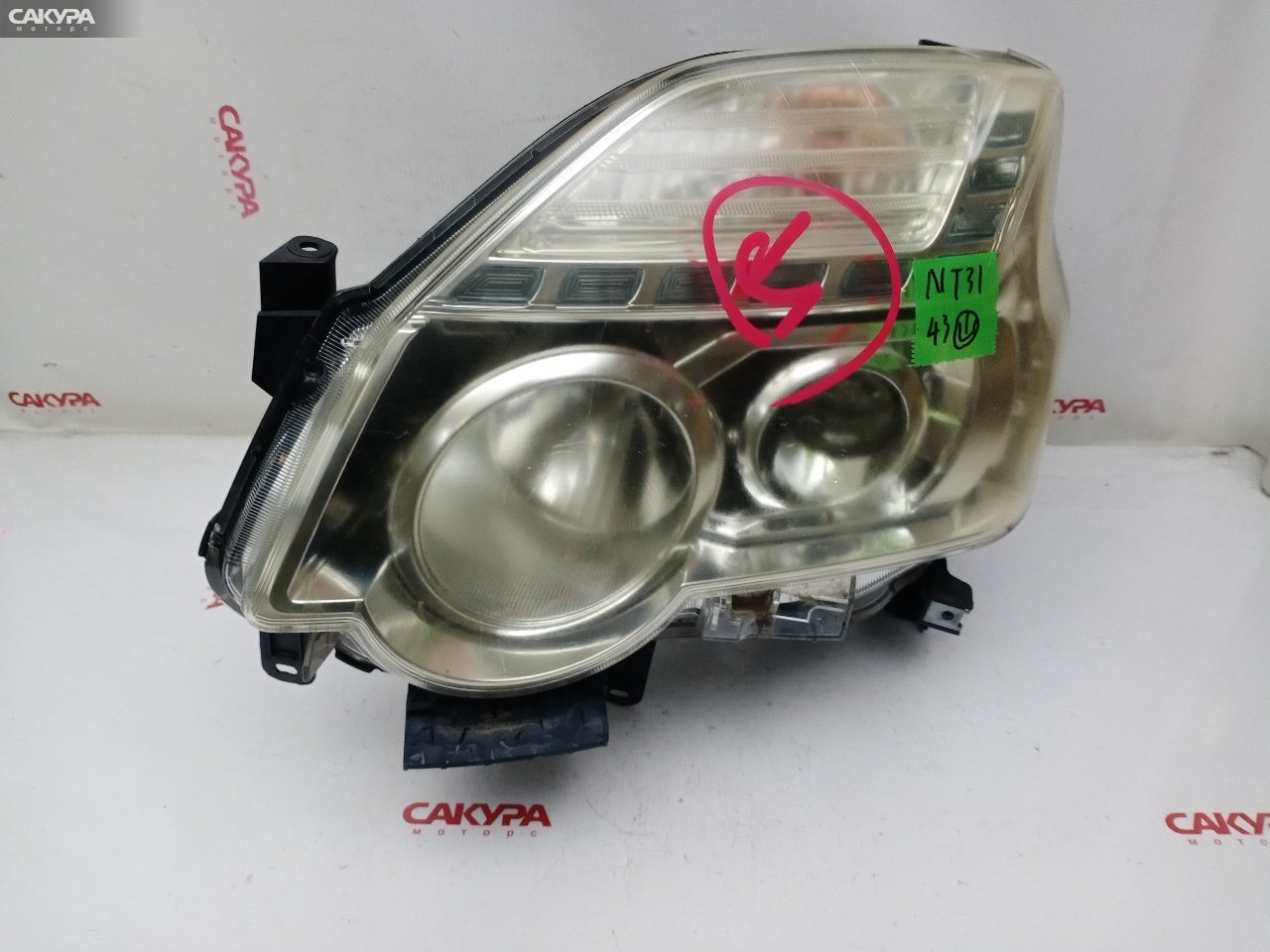 Фара левая Nissan X-TRAIL NT31 MR20DE 1848: купить в Сакура Красноярск.