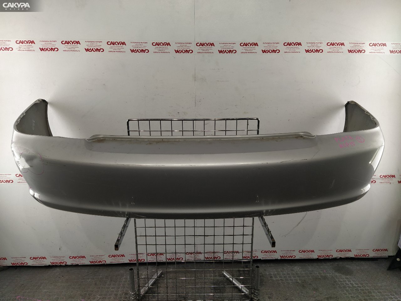 Бампер задний Toyota Platz NCP16 2NZ-FE U2U2U1Y1: купить в Сакура Красноярск.