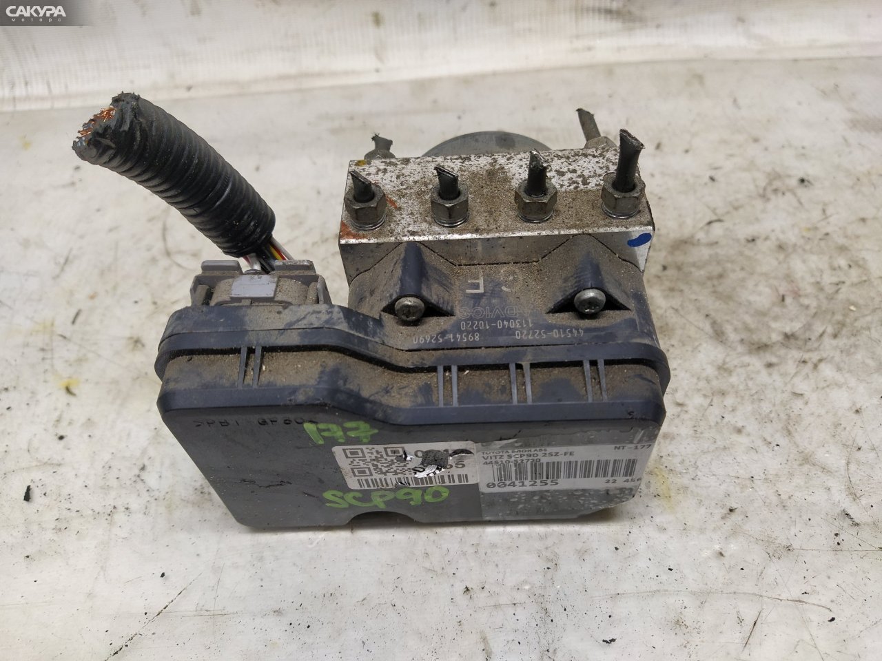 Блок ABS Toyota Vitz SCP90 2SZ-FE: купить в Сакура Красноярск.