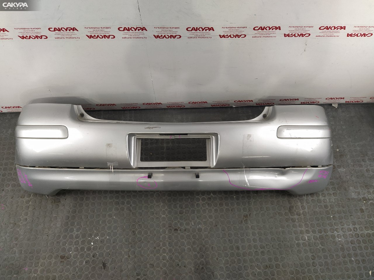 Бампер задний Toyota Vitz NCP15 2NZ-FE A1A2U1U1U2Y1: купить в Сакура Красноярск.