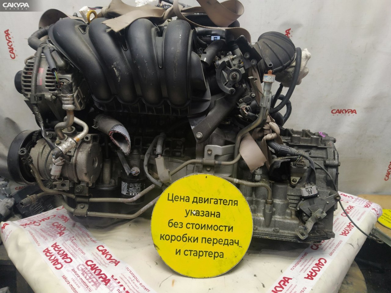 Двигатель Toyota Premio ZZT245 1ZZ-FE: купить в Сакура Красноярск.