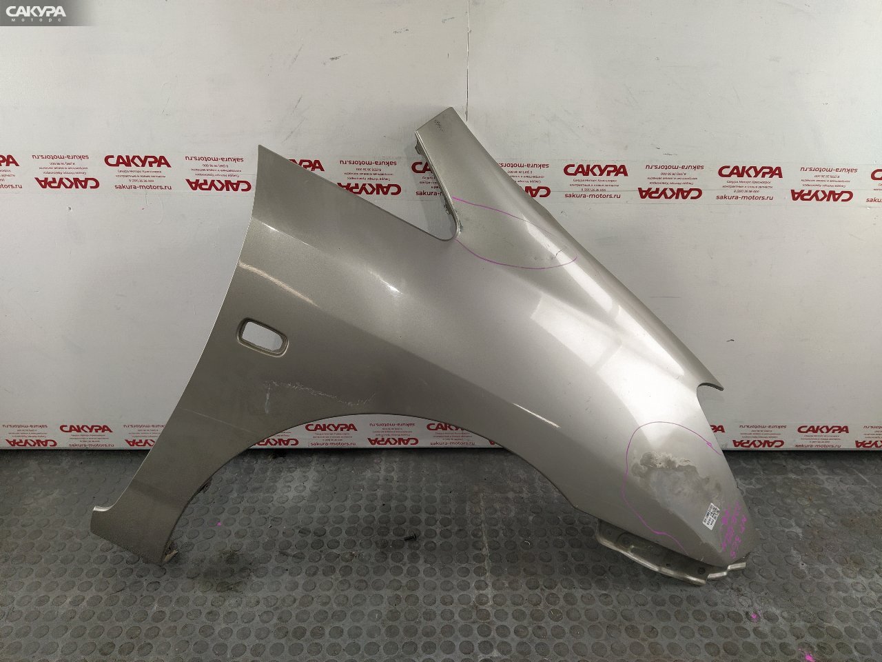 Крыло переднее правое Toyota Corolla Spacio ZZE122N 1ZZ-FE: купить в Сакура Красноярск.