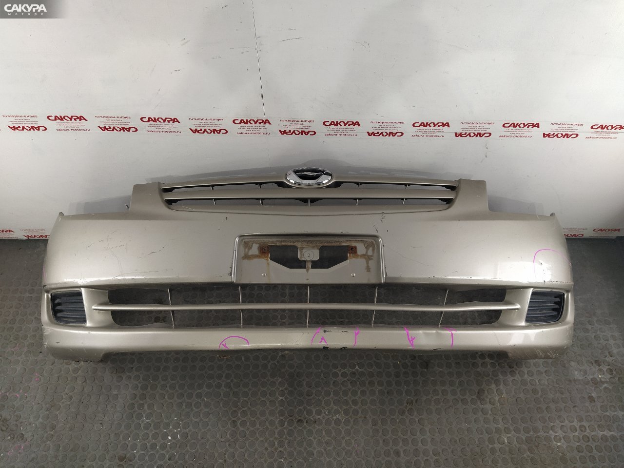 Бампер передний Toyota Corolla Spacio ZZE122N 1ZZ-FE U1U1A4: купить в Сакура Красноярск.