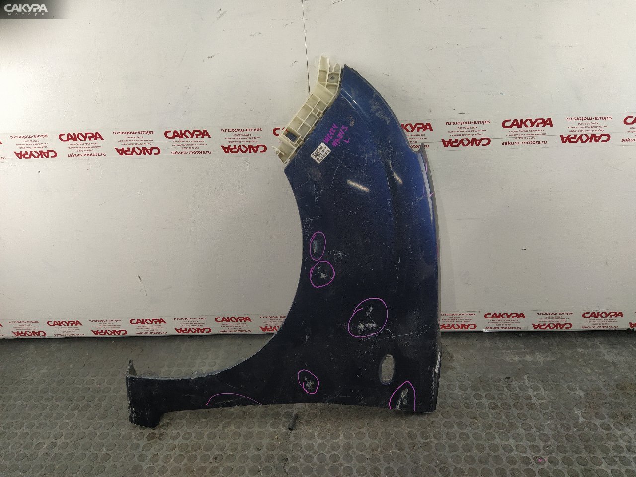 Крыло переднее левое Suzuki Alto HA24S K6A: купить в Сакура Красноярск.