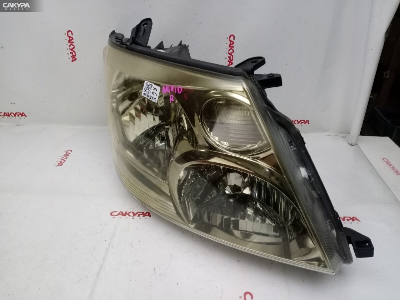 Фара правая Toyota Alphard ANH10W 2AZ-FE 58-2: купить в Сакура Красноярск.