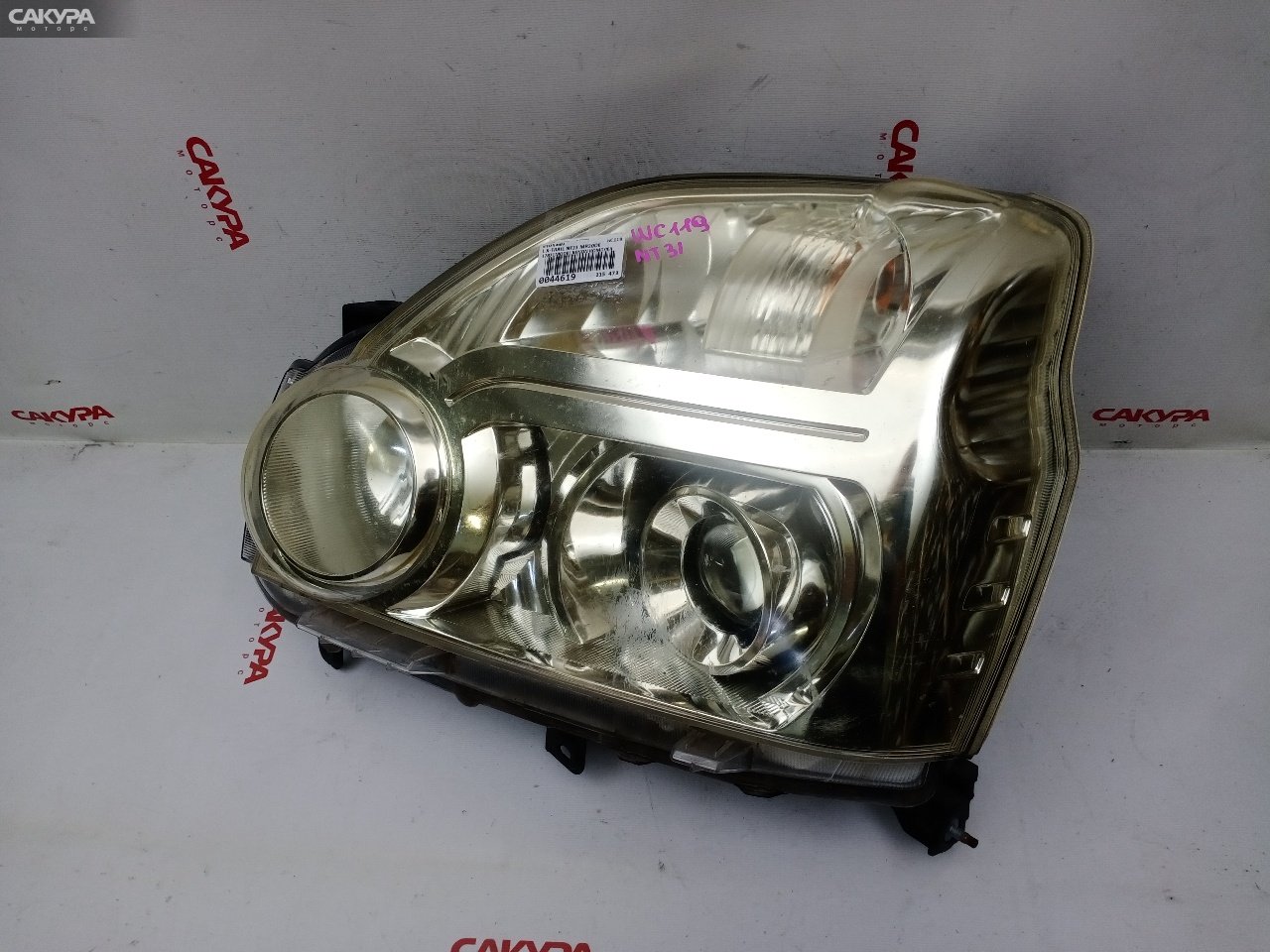 Фара левая Nissan X-TRAIL NT31 MR20DE 1787: купить в Сакура Красноярск.