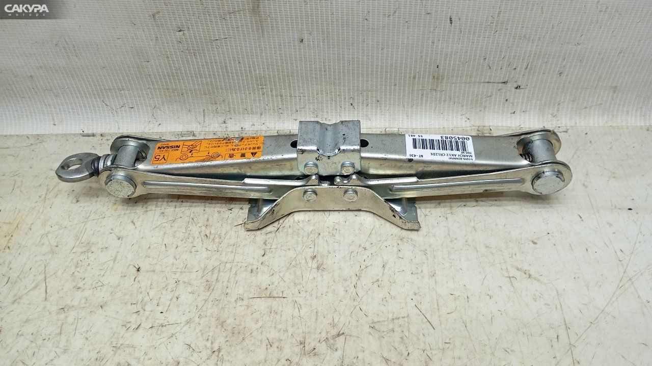 Домкрат Nissan March AK12 CR12DE: купить в Сакура Красноярск.