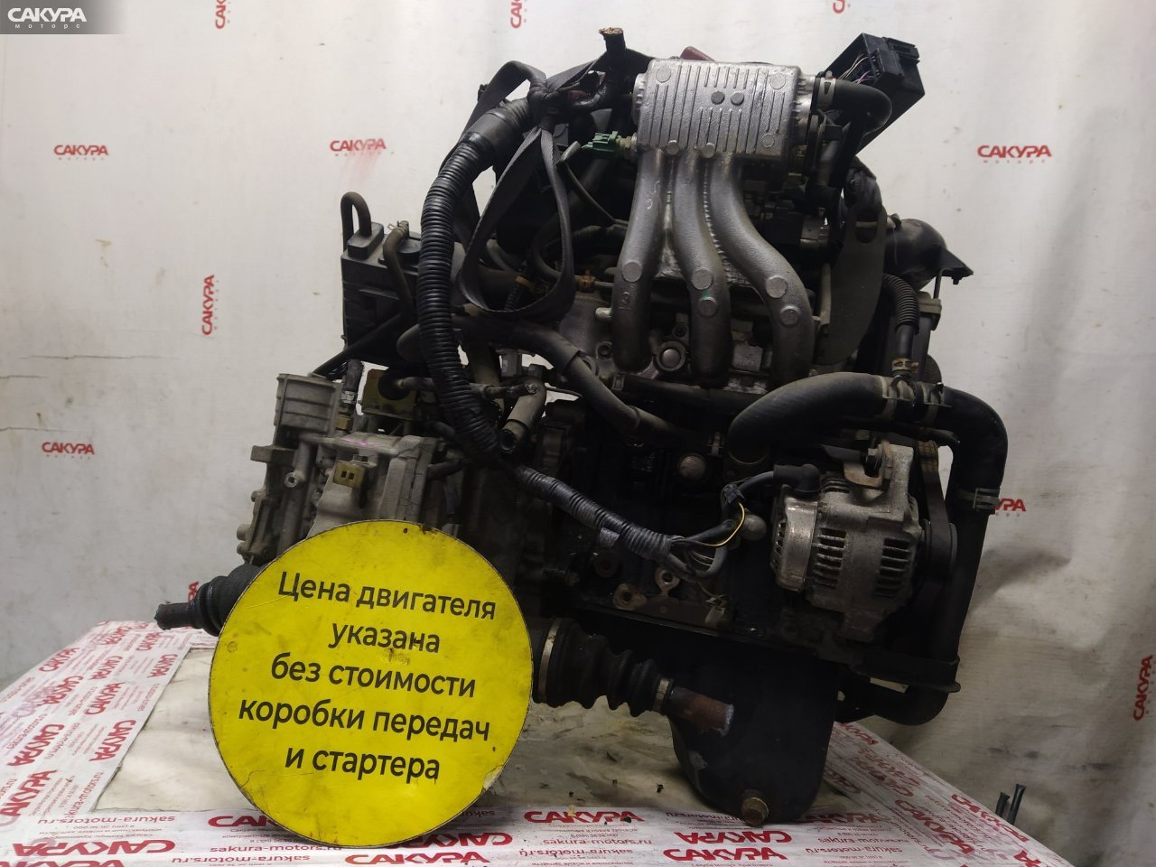 Двигатель Suzuki KEI HN12S F6A-T: купить в Сакура Красноярск.