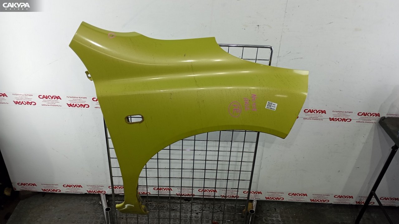 Крыло переднее правое Nissan March AK12 CR12DE: купить в Сакура Красноярск.