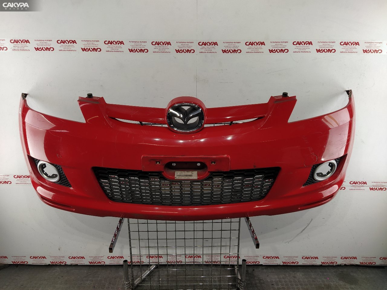 Бампер передний Mazda Demio DY5W ZY-VE: купить в Сакура Красноярск.