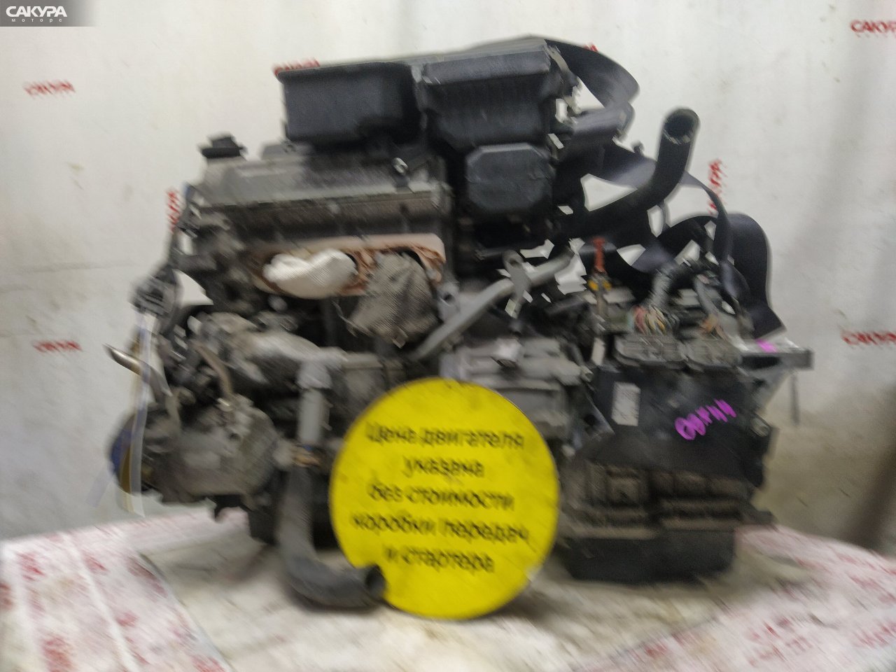 Двигатель Suzuki Cervo HG21S K6A: купить в Сакура Красноярск.