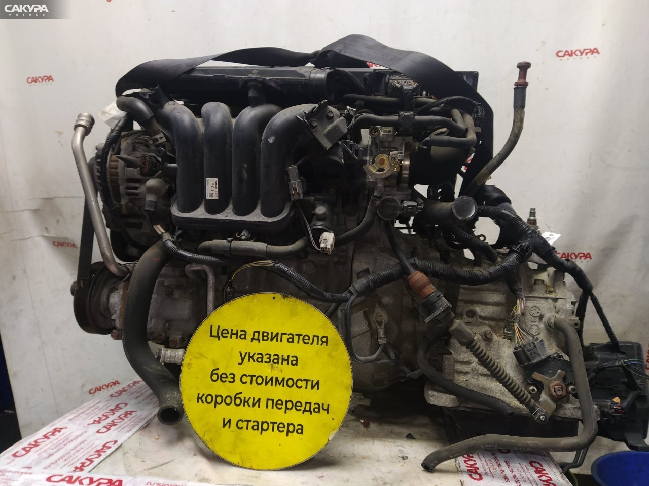 Двигатель Mazda Demio DY5W ZY-VE: купить в Сакура Красноярск.