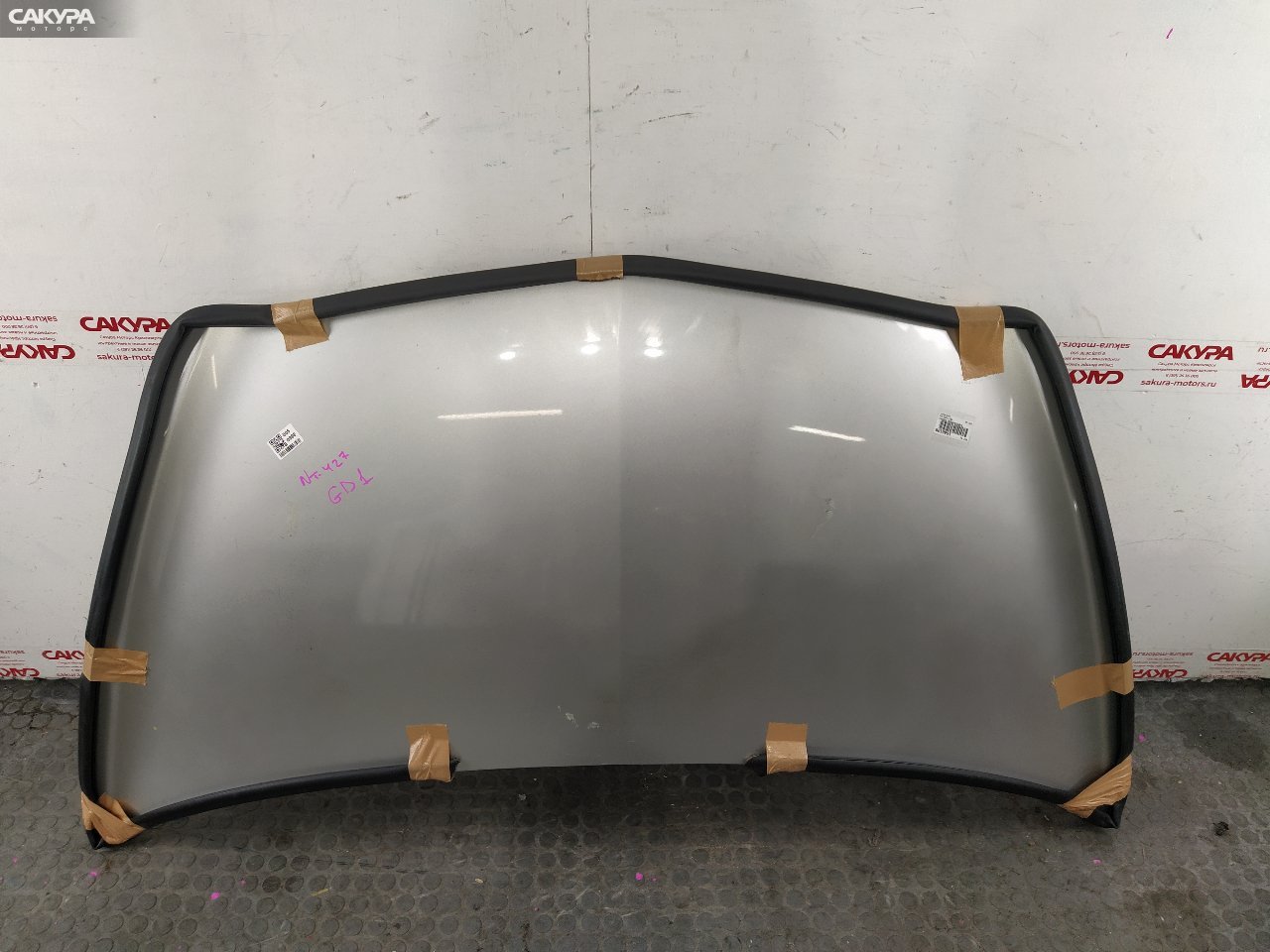 Капот Honda FIT GD1 L13A: купить в Сакура Красноярск.