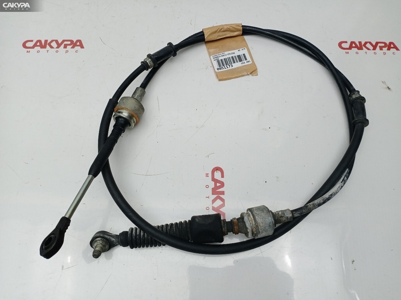 Трос КПП Nissan March AK12 CR12DE: купить в Сакура Красноярск.