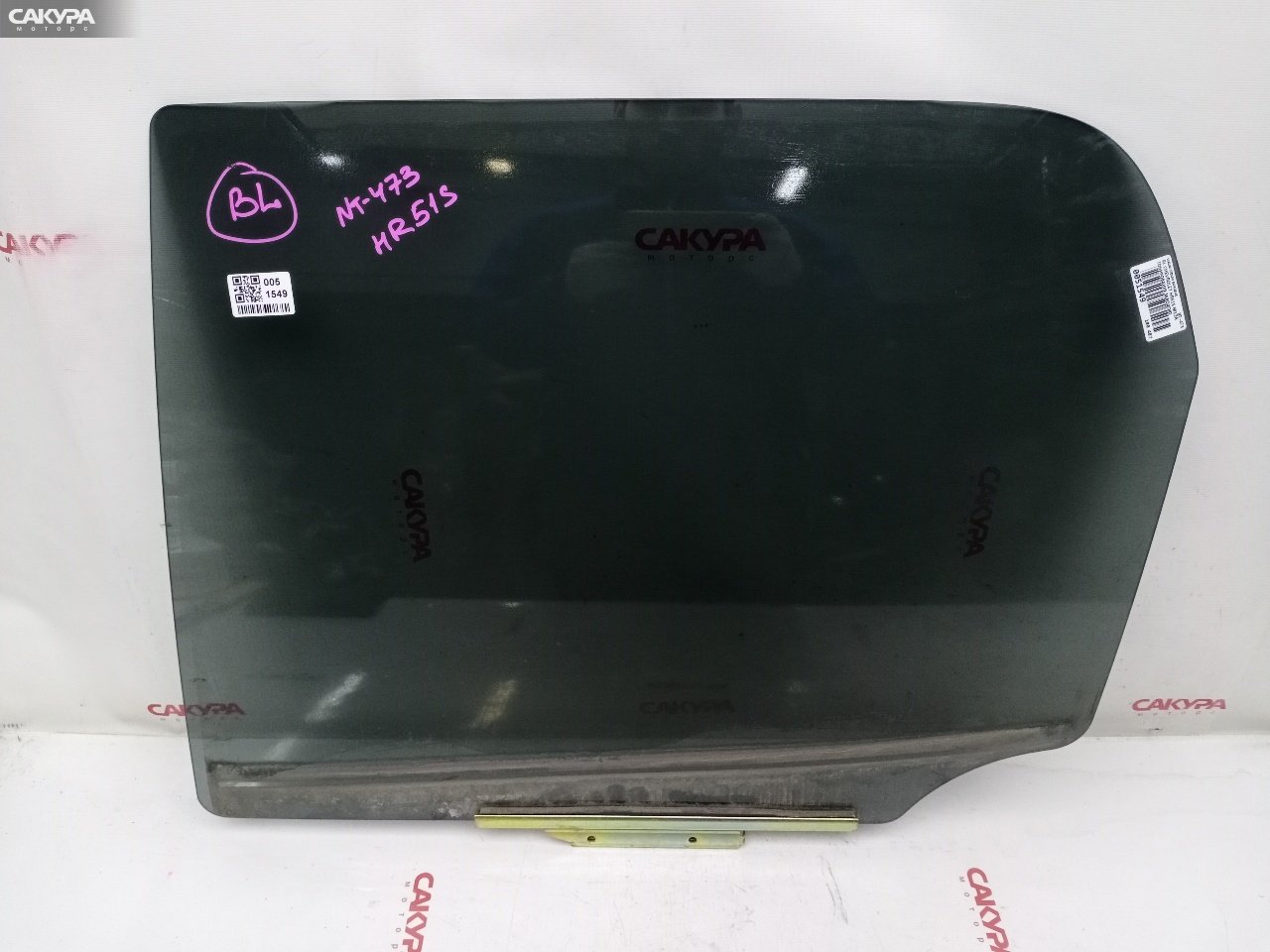 Стекло боковое заднее левое Suzuki Chevrolet Cruze HR51S M13A: купить в Сакура Красноярск.