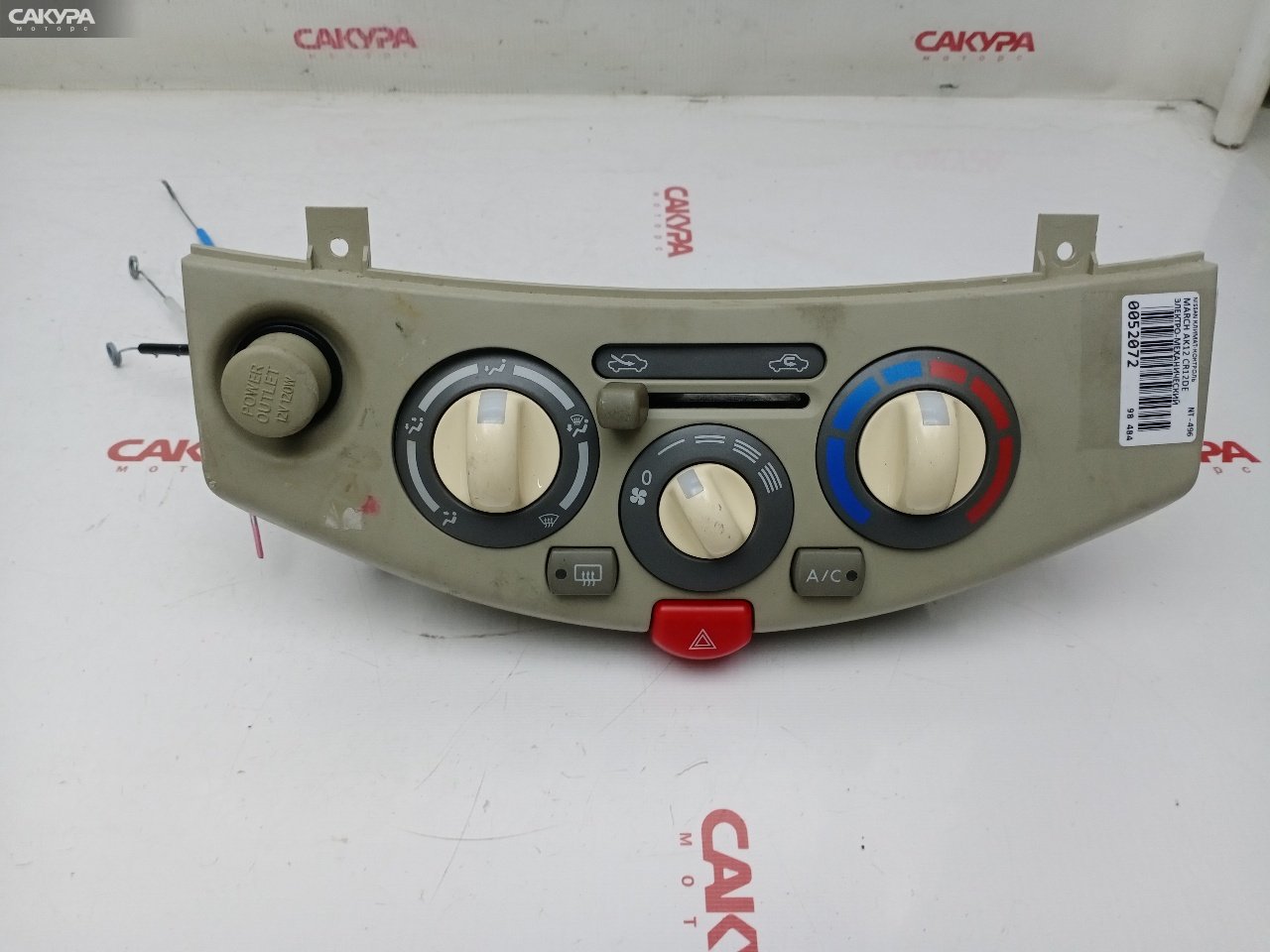Блок управления климат-контролем Nissan March AK12 CR12DE: купить в Сакура Красноярск.
