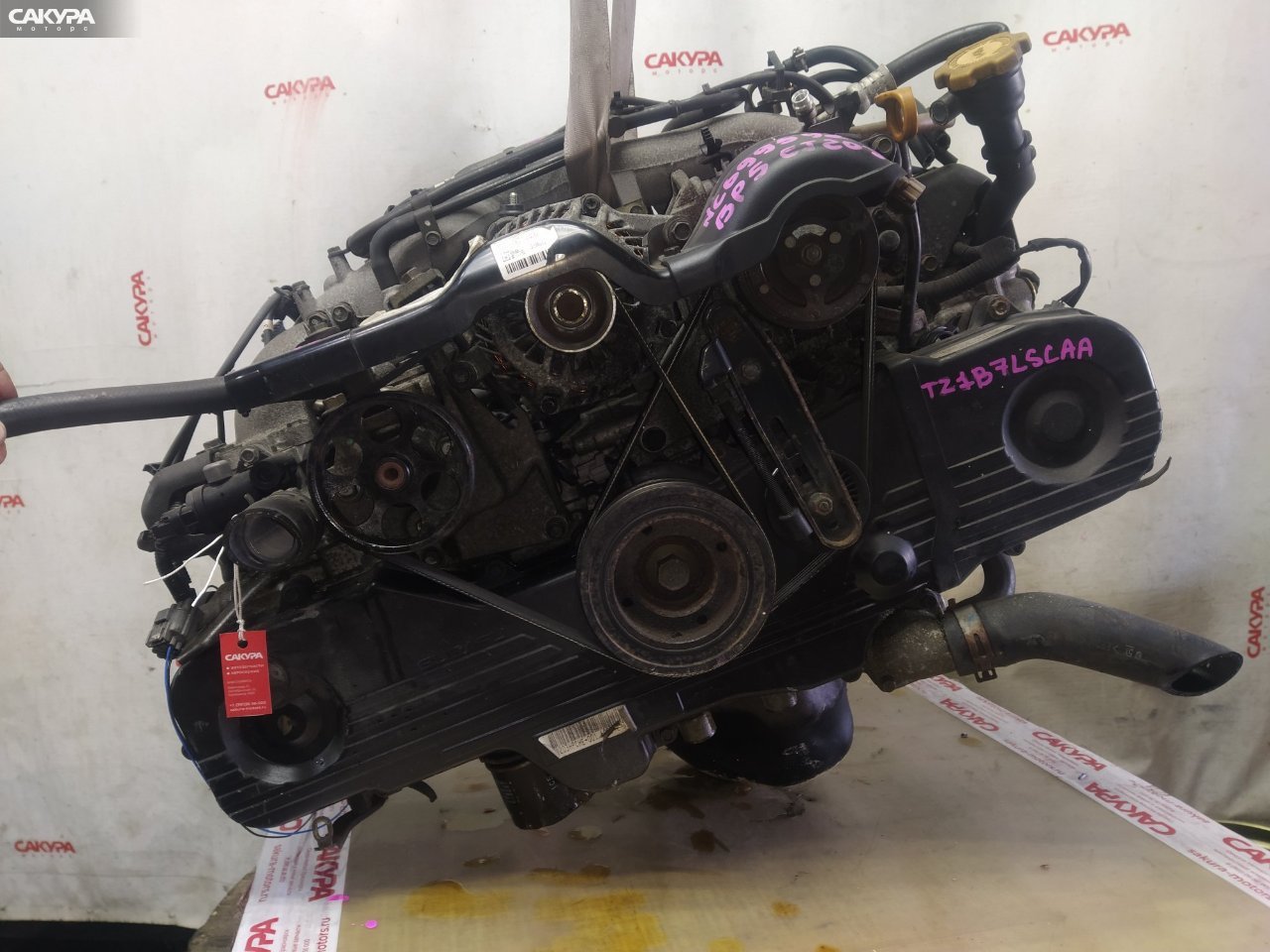 Двигатель Subaru Legacy BP5 EJ203: купить в Сакура Красноярск.