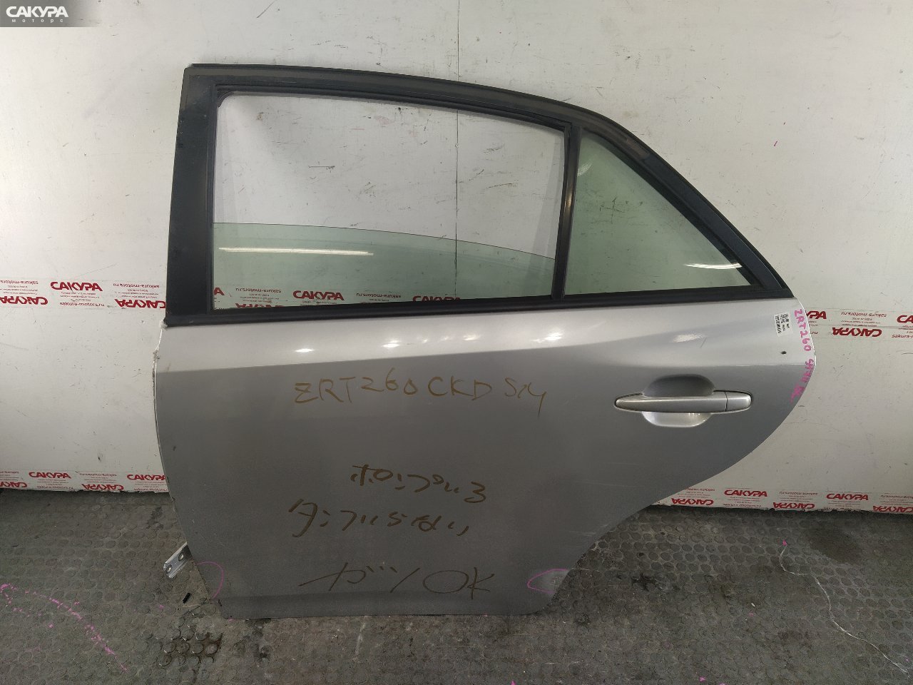 Дверь боковая задняя левая Toyota Allion ZRT260 2ZR-FAE: купить в Сакура Красноярск.