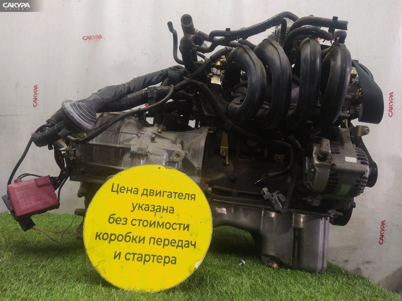 Двигатель Toyota Vitz SCP13 2SZ-FE: купить в Сакура Красноярск.