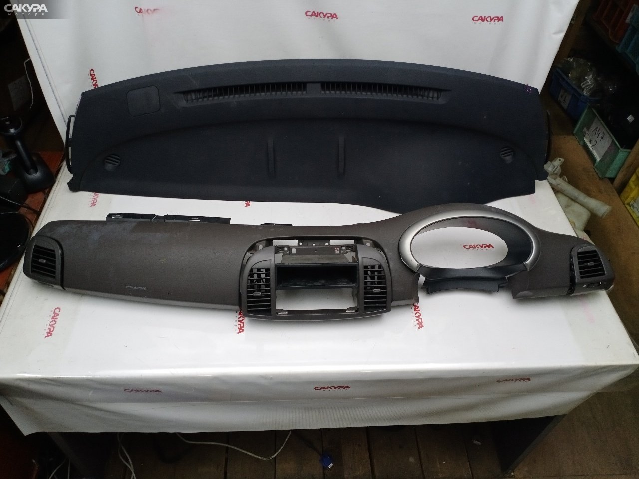 Панель передняя в салон Nissan March AK12 CR12DE: купить в Сакура Красноярск.