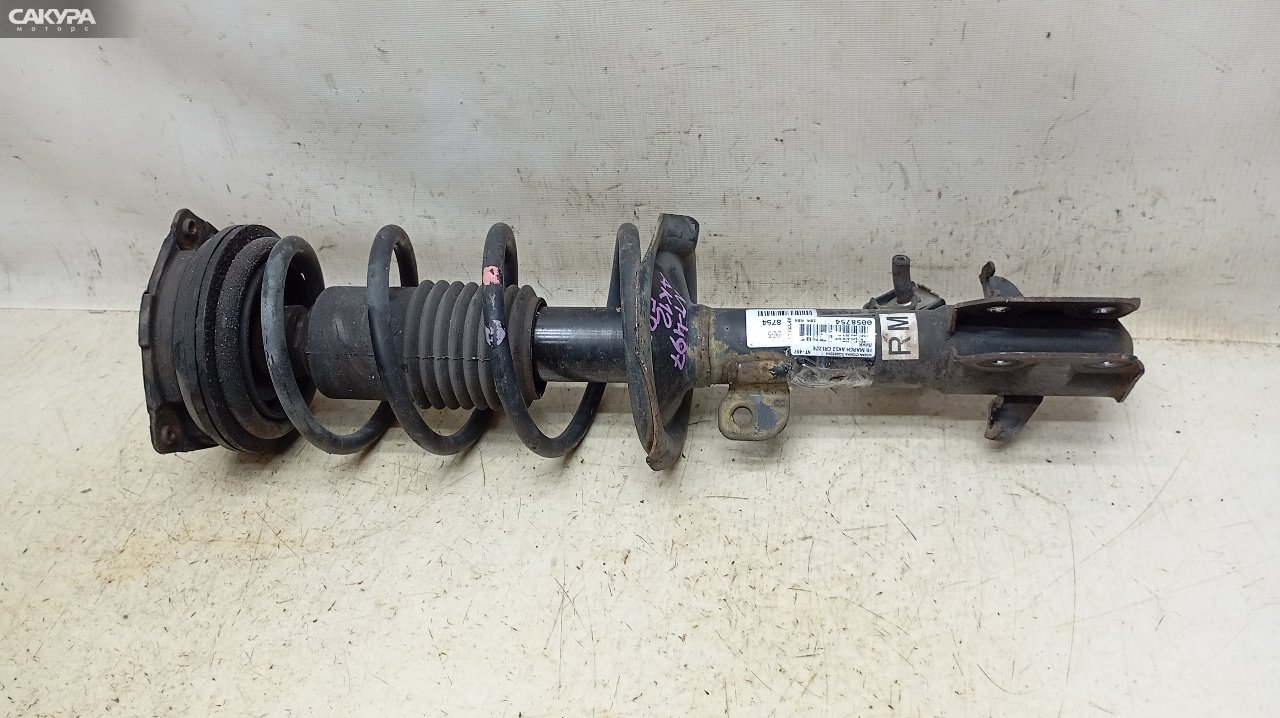 Стойка подвески передняя правая Nissan March AK12 CR12DE: купить в Сакура Красноярск.