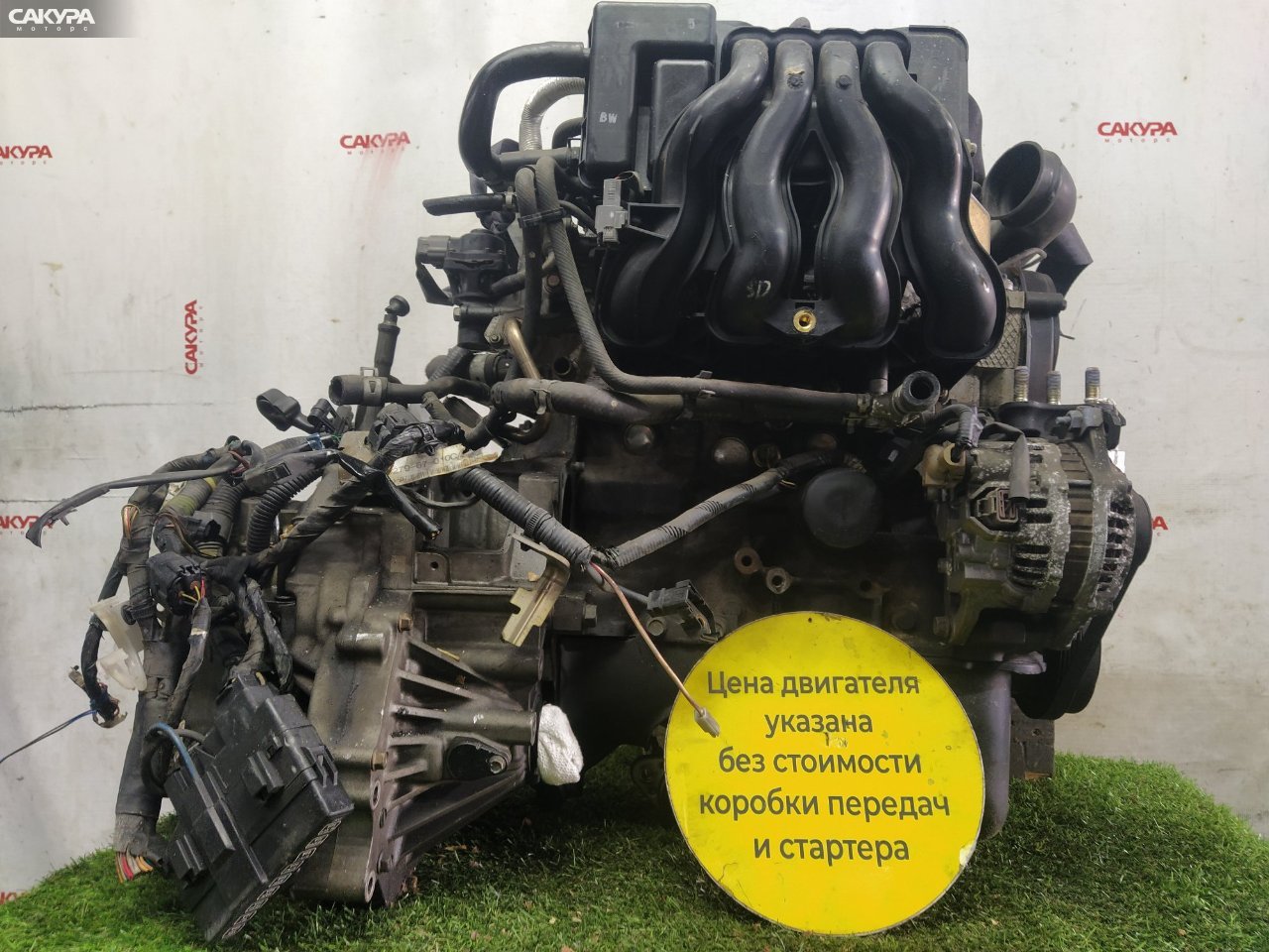 Двигатель Mazda Demio DW5W B5-E: купить в Сакура Красноярск.