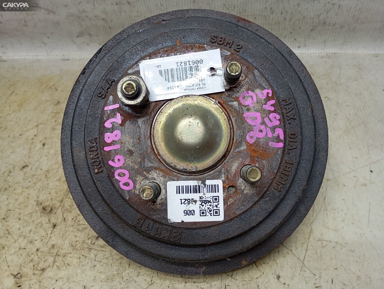 Ступица задняя левая Honda FIT Aria GD8 L15A: купить в Сакура Красноярск.