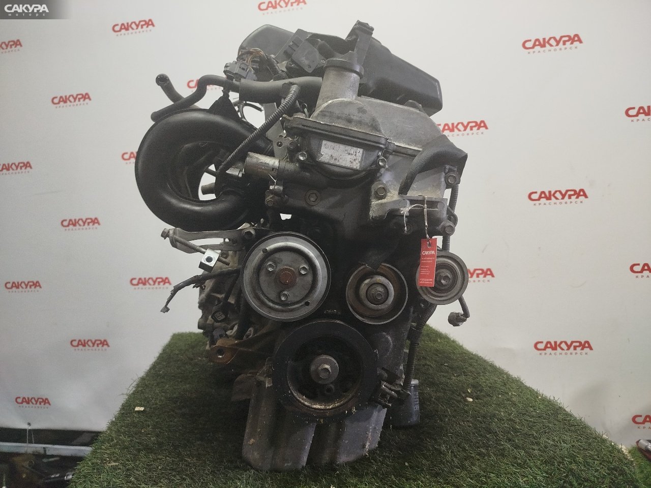 Двигатель Toyota Vitz SCP90 2SZ-FE: купить в Сакура Красноярск.