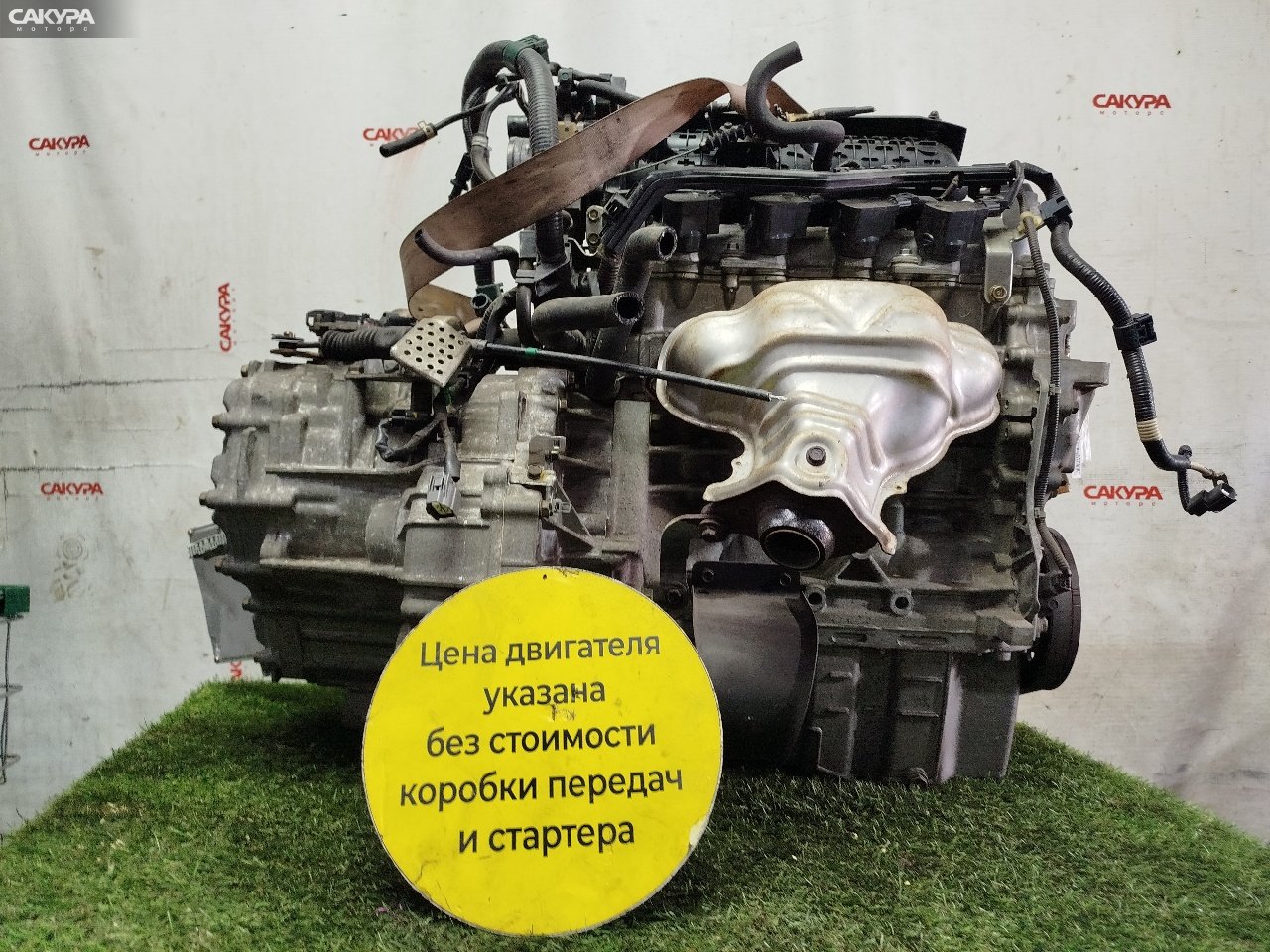 Двигатель Honda FIT GD1 L13A: купить в Сакура Красноярск.
