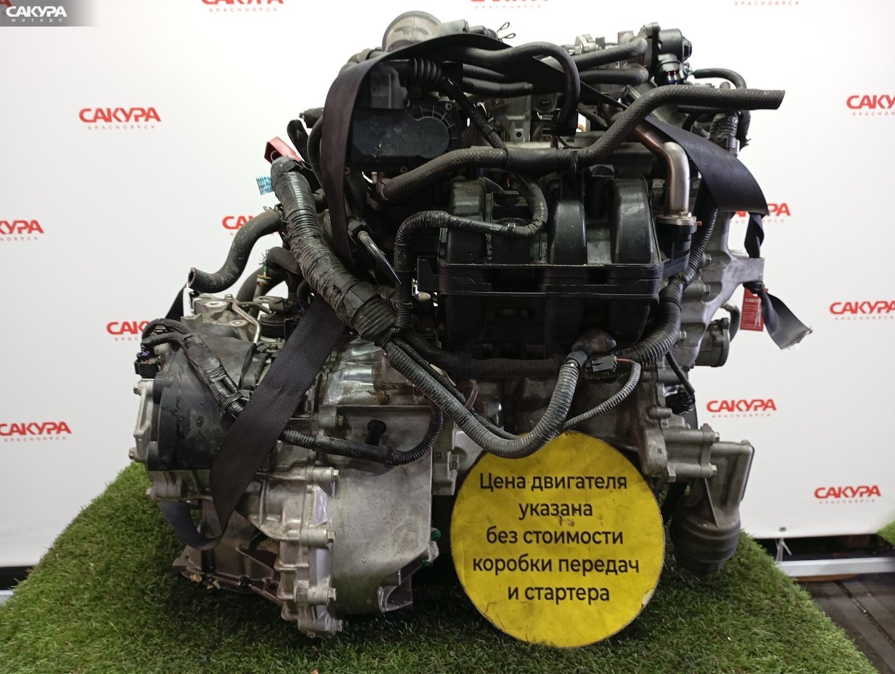 Двигатель Toyota Passo M700A 1KR-FE: купить в Сакура Красноярск.