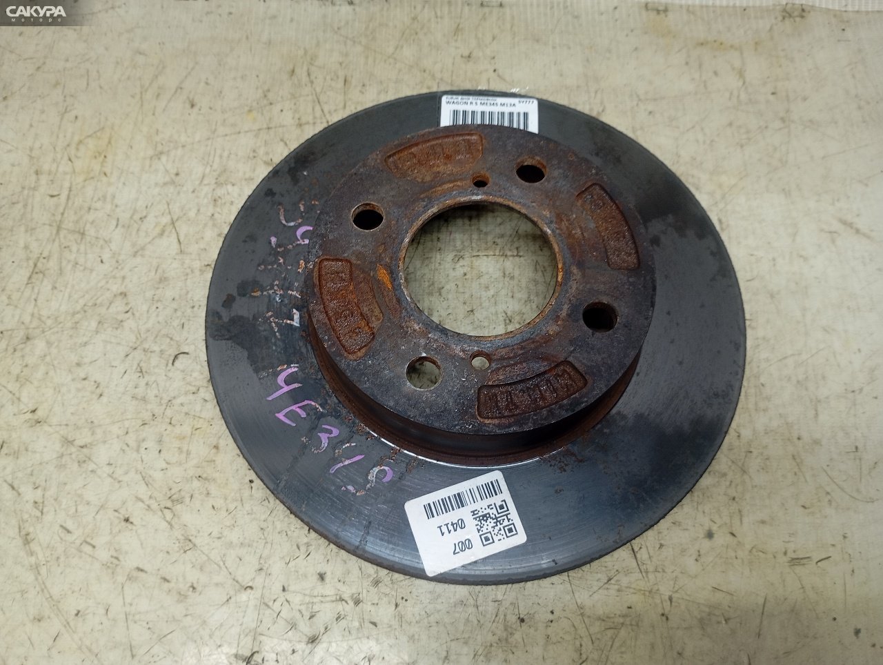 Диск тормозной передний Suzuki Wagon R Solio ME34S M13A: купить в Сакура Красноярск.