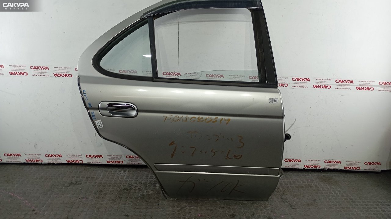 Дверь боковая задняя правая Nissan Sunny FB15 QG15DE: купить в Сакура Красноярск.