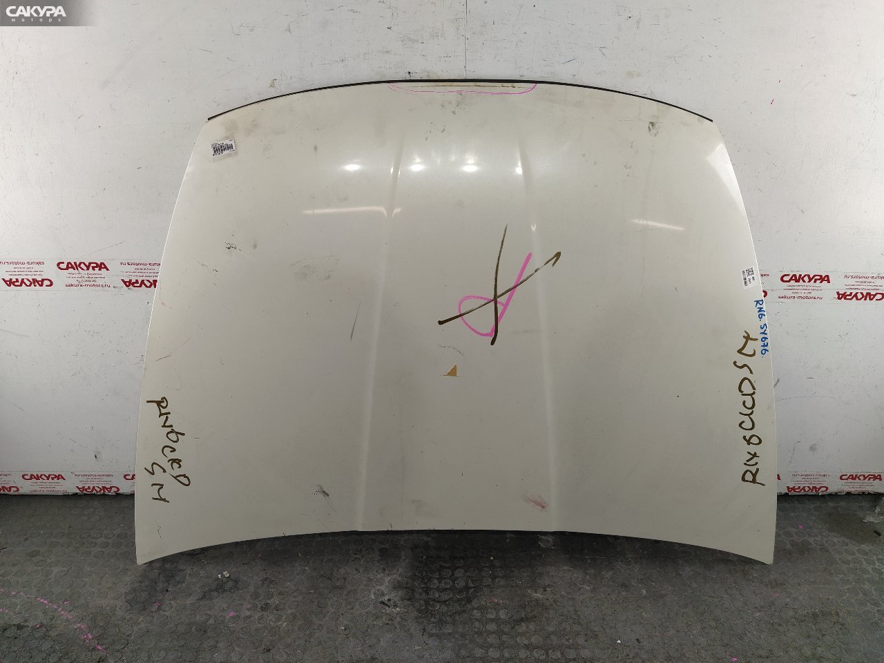 Капот Honda Stream RN6 R18A: купить в Сакура Красноярск.