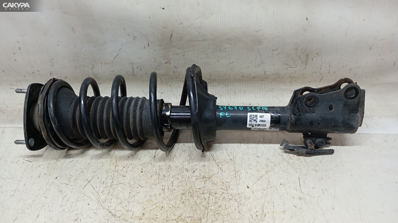 Стойка подвески передняя левая Toyota Vitz SCP10 1SZ-FE: купить в Сакура Красноярск.