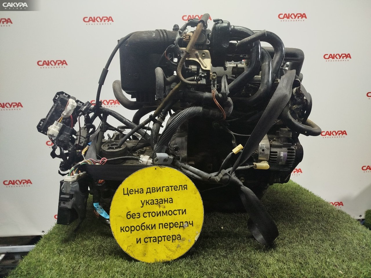 Двигатель Toyota Duet M100A EJ-VE: купить в Сакура Красноярск.