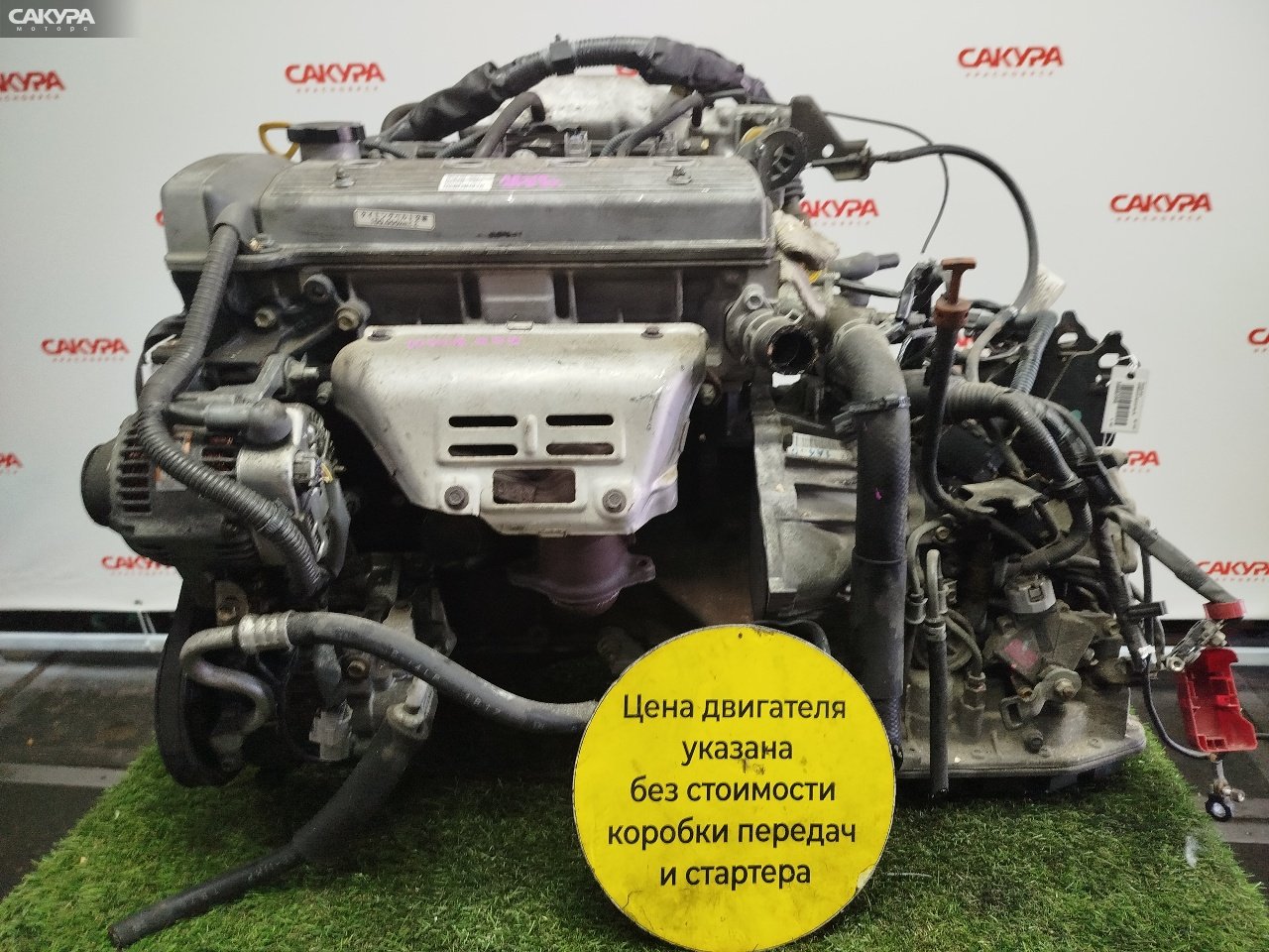 Двигатель Toyota Corolla AE110 5A-FE: купить в Сакура Красноярск.