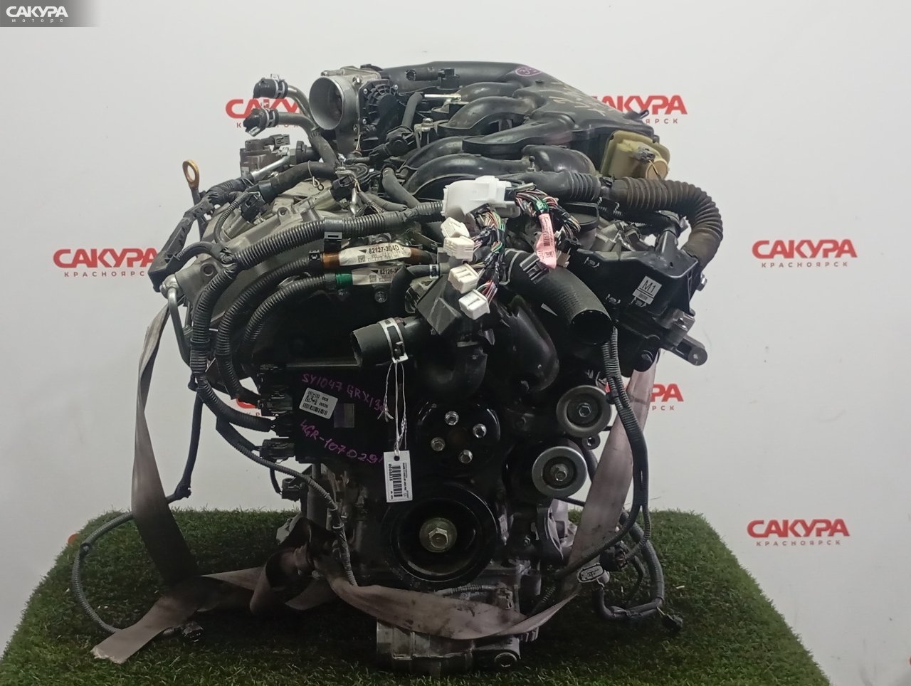 Двигатель Toyota Mark X GRX130 4GR-FSE: купить в Сакура Красноярск.