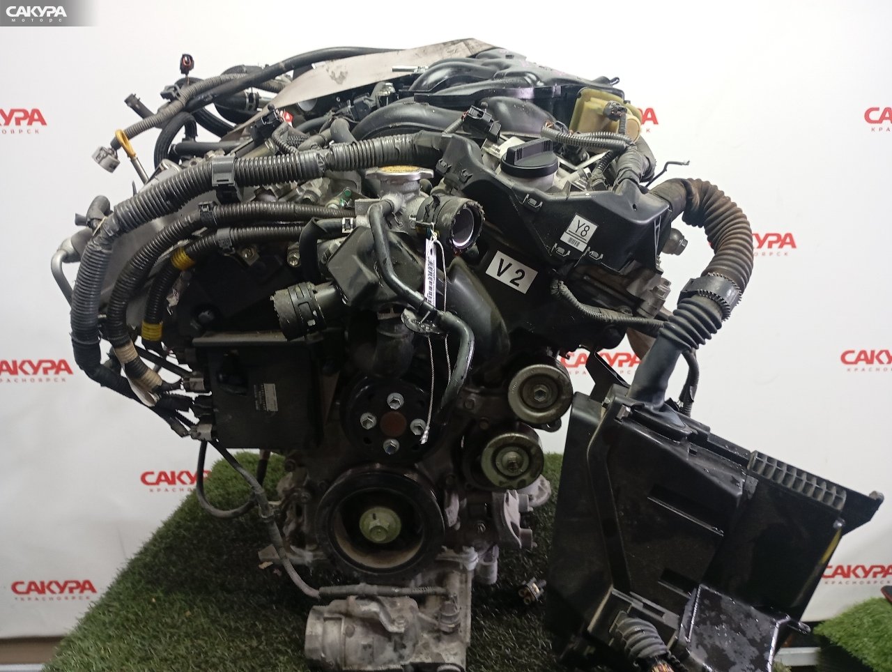 Двигатель Toyota Mark X GRX120 4GR-FSE: купить в Сакура Красноярск.