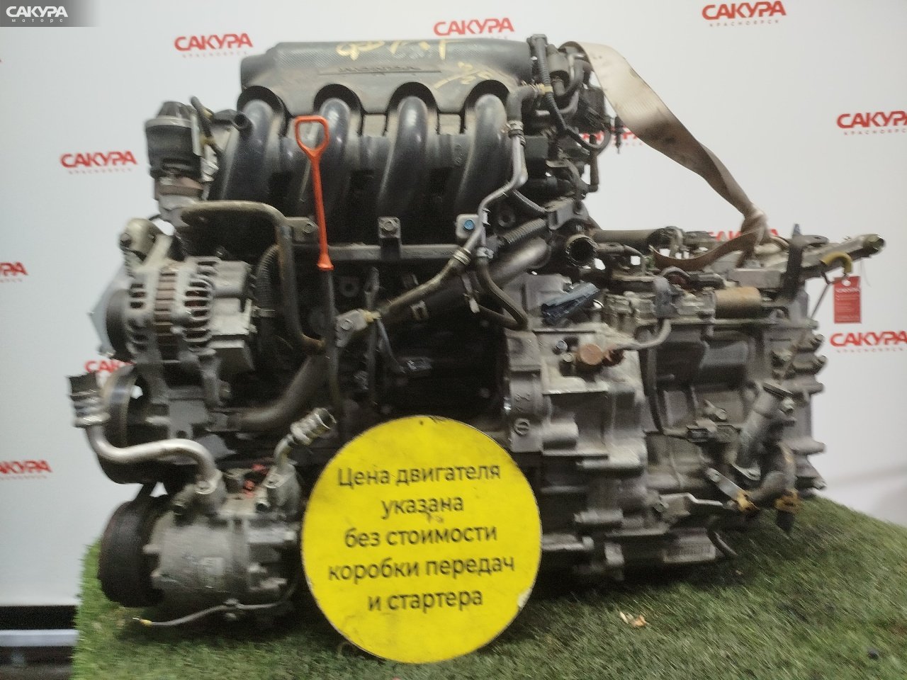 Двигатель Honda FIT GD1 L13A: купить в Сакура Красноярск.