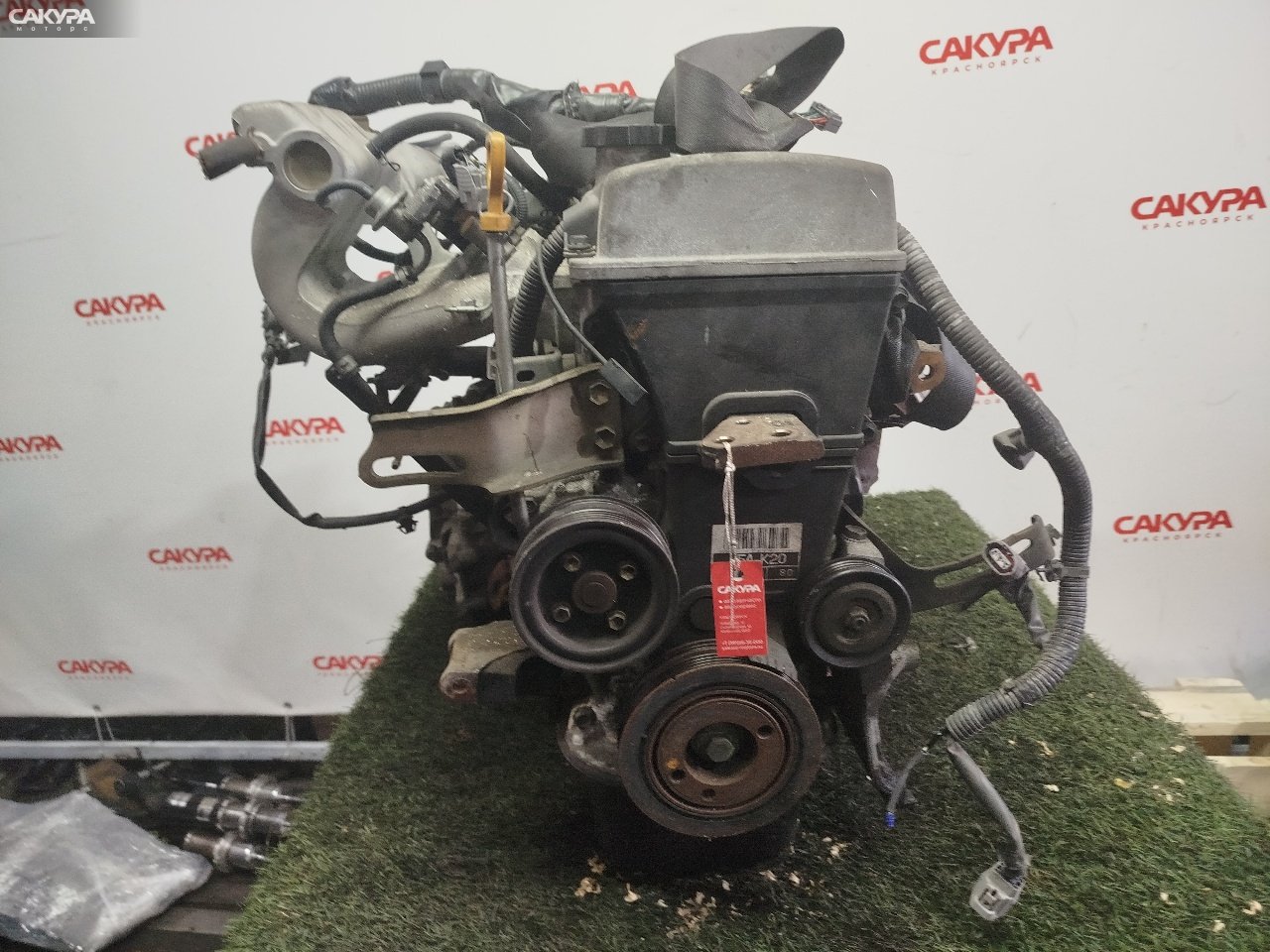 Двигатель Toyota Corolla AE110 5A-FE: купить в Сакура Красноярск.