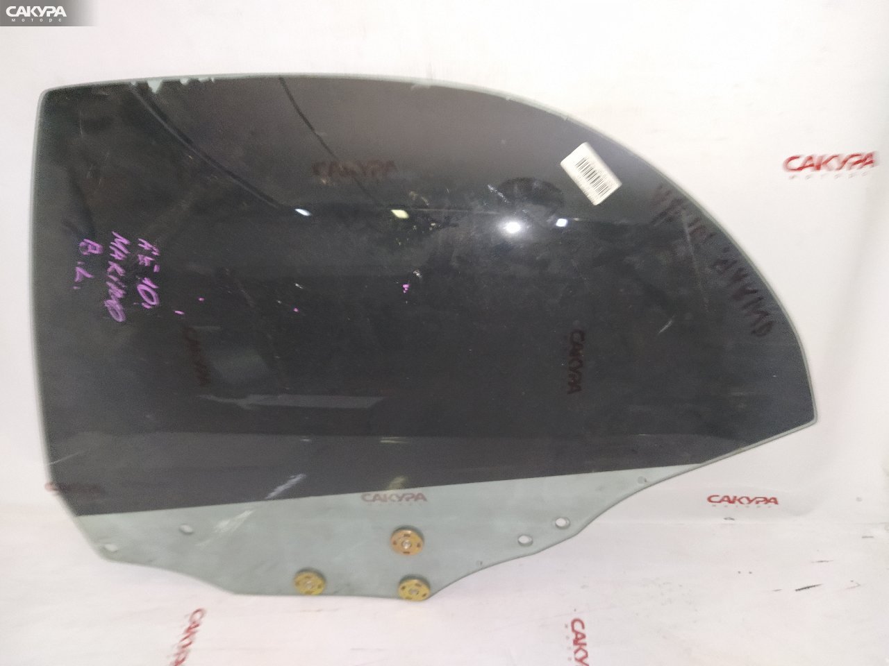 Стекло боковое заднее левое Toyota Sprinter Marino AE101: купить в Сакура Красноярск.