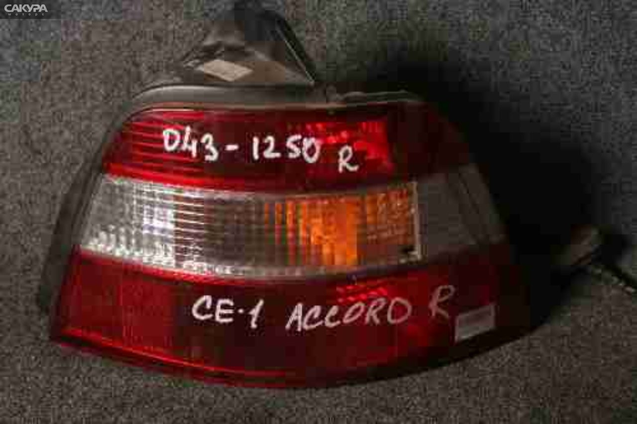 Фонарь стоп-сигнала правый Honda Accord Wagon CE1 043-1250: купить в Сакура Красноярск.