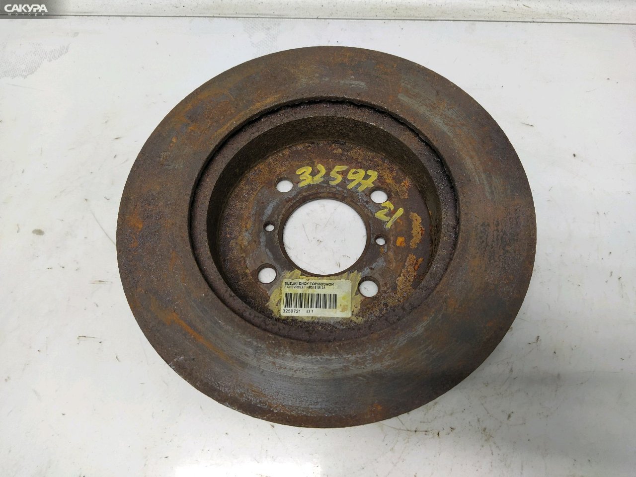 Диск тормозной передний Suzuki Chevrolet Cruze HR51S M13A: купить в Сакура Красноярск.