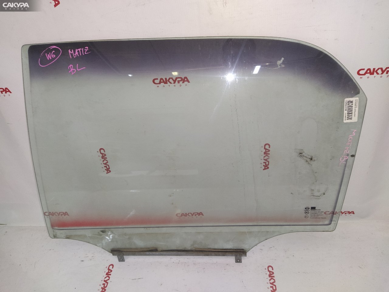 Стекло боковое заднее левое Daewoo Matiz KLYA F8CV: купить в Сакура Красноярск.