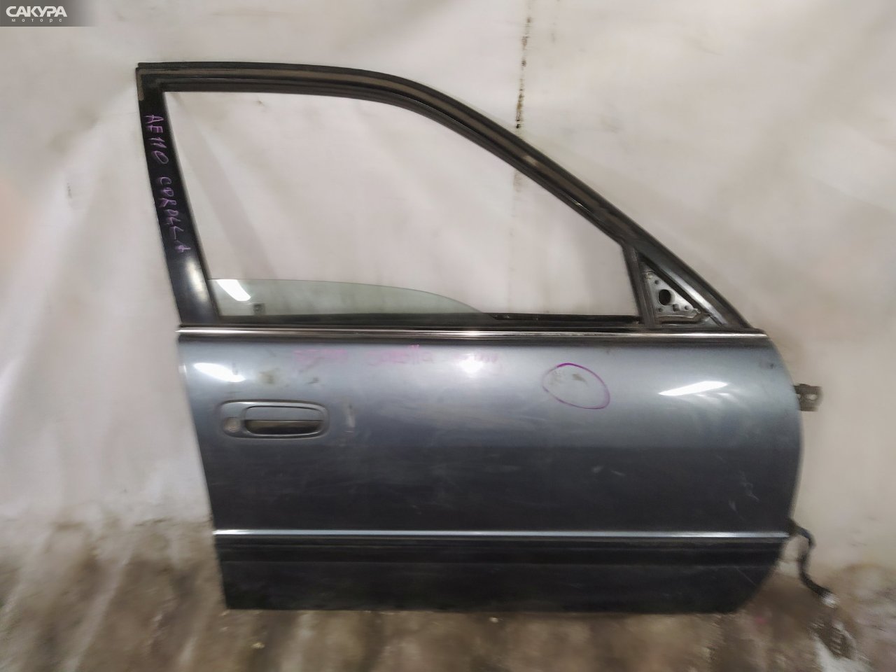 Дверь боковая передняя правая Toyota Corolla AE110 5A-FE: купить в Сакура Красноярск.