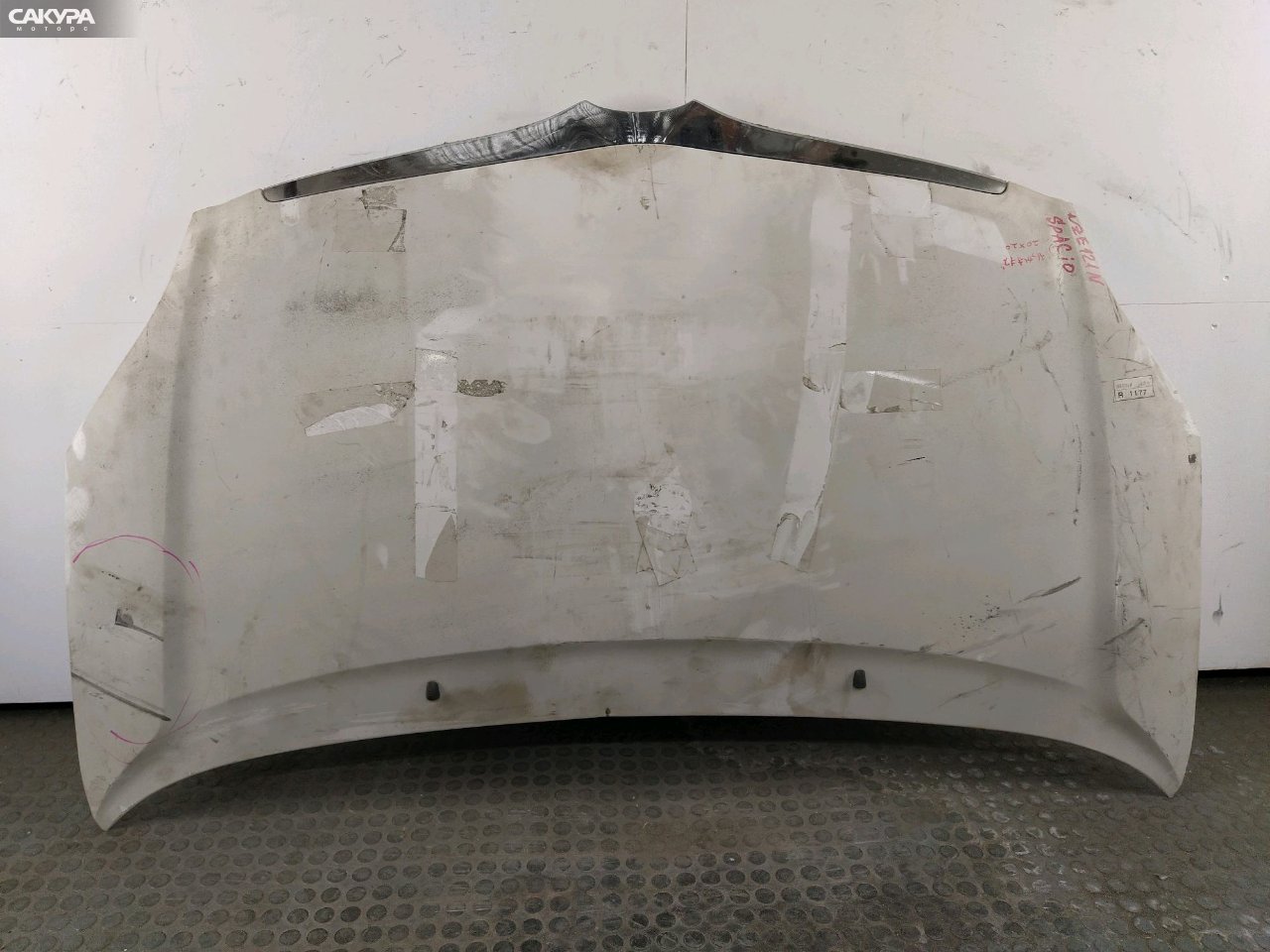 Капот Toyota Corolla Spacio NZE121N 1NZ-FE: купить в Сакура Красноярск.