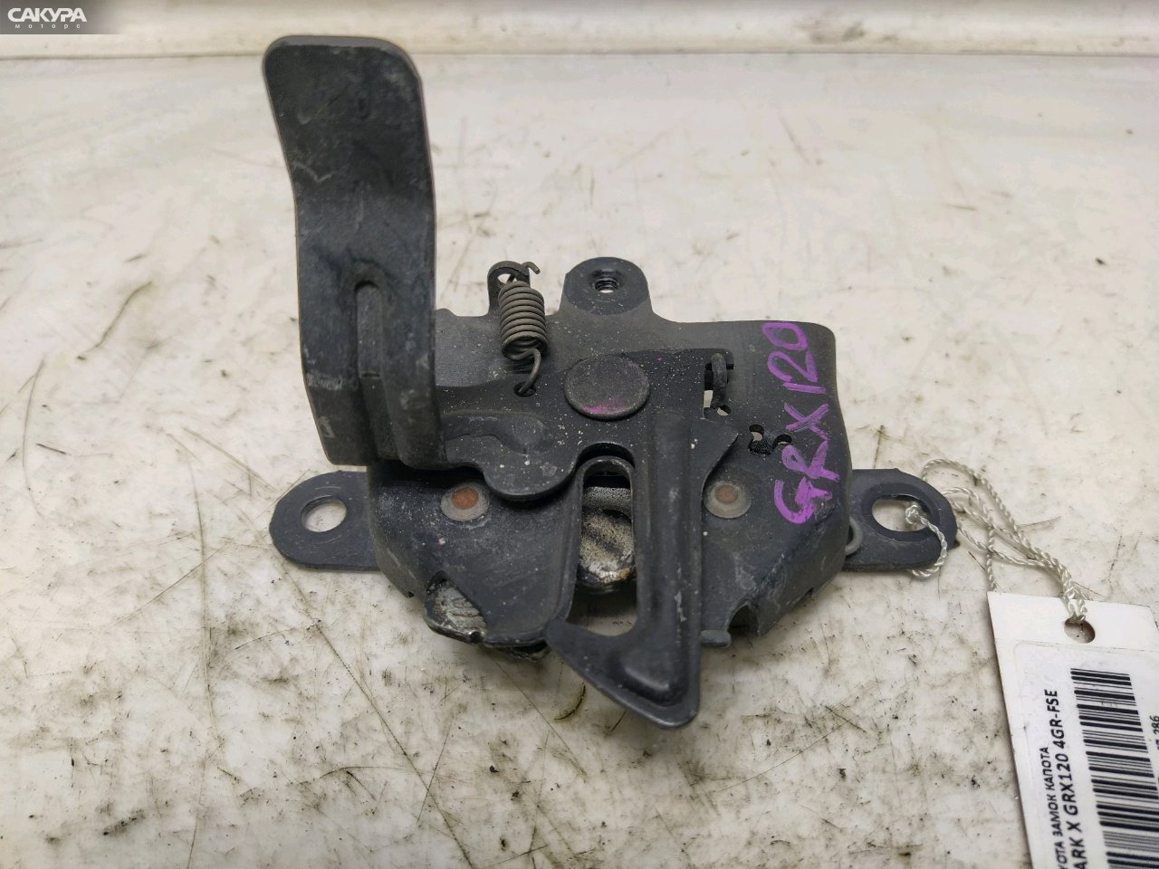 Замок капота Toyota Mark X GRX120 4GR-FSE: купить в Сакура Красноярск.